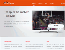 Tablet Screenshot of mindeverest.com